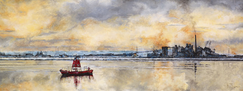 'View Across The Humber' by Martin Jones